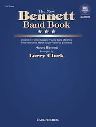 The New Bennett Band Book, Vol. 2 Alto Sax band method book cover